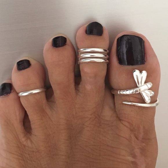 💕💕TOP SELLER💕💕 Sterling Silver Dragonfly Ring - Picture 7 of 7